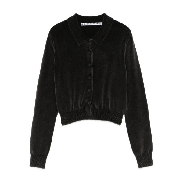 collared cardigan