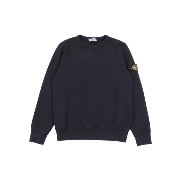 Compass-badge cotton sweatshirt