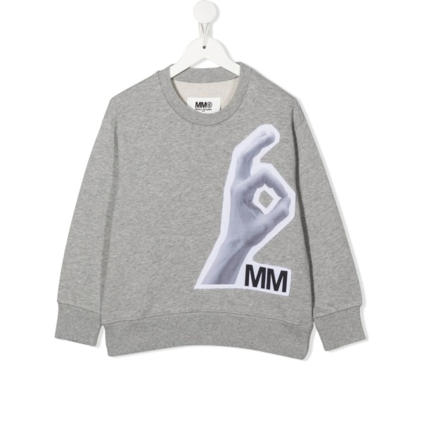cotton graphic-print sweatshirt