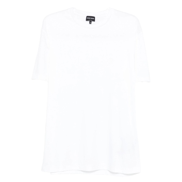 crew-neck cotton T-shirt
