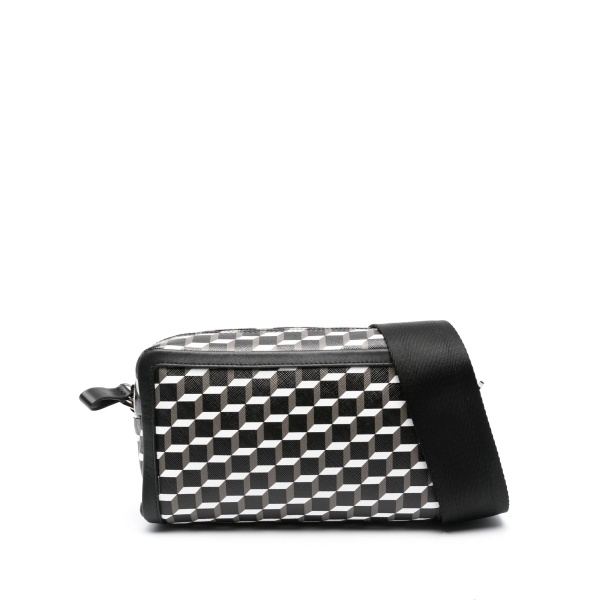 Cube Box leather shoulder bag