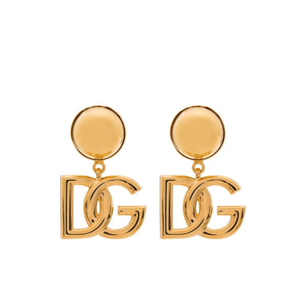 DG Logo clip-on earrings