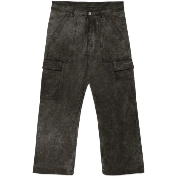 distressed cargo trousers