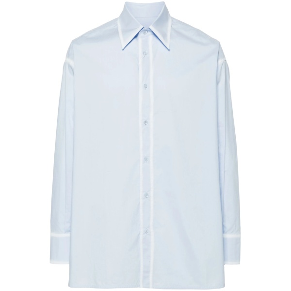 distressed cotton shirt