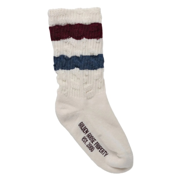 distressed socks