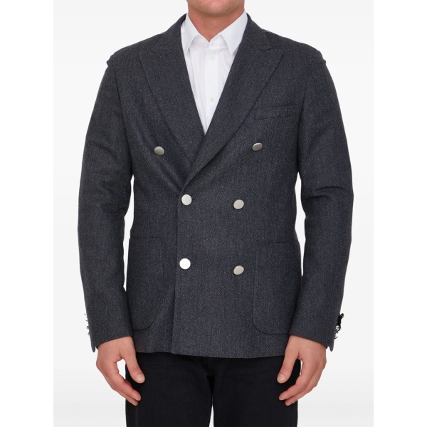 double-breasted blazer