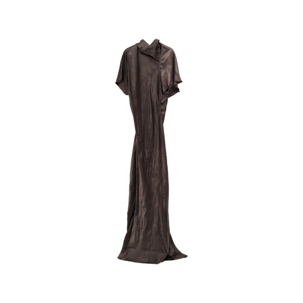 draped design dress