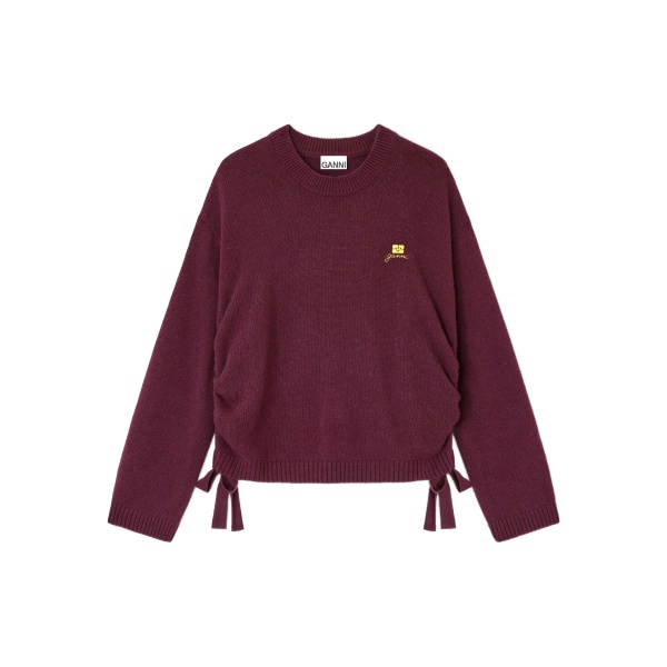 drawstring sweater
