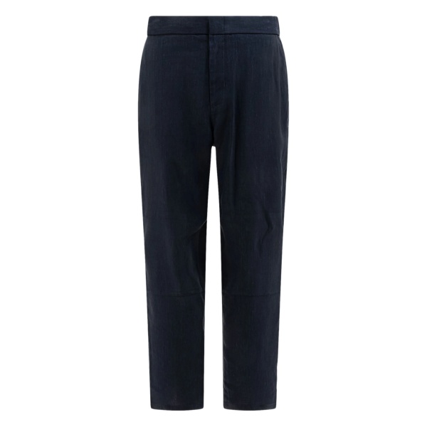 elasticated-waistband trousers