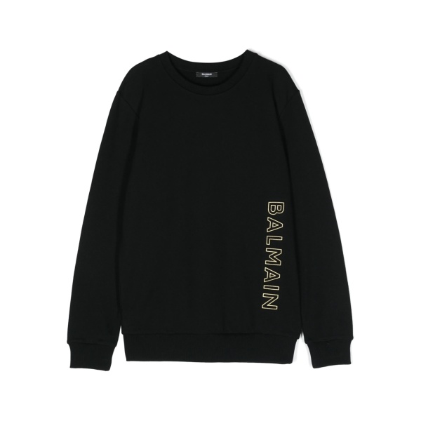 embossed-logo cotton sweatshirt