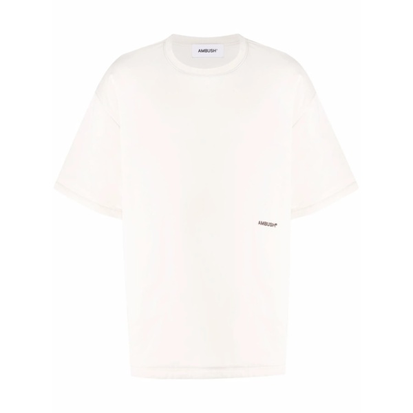 embroidered logo cotton T-shirt