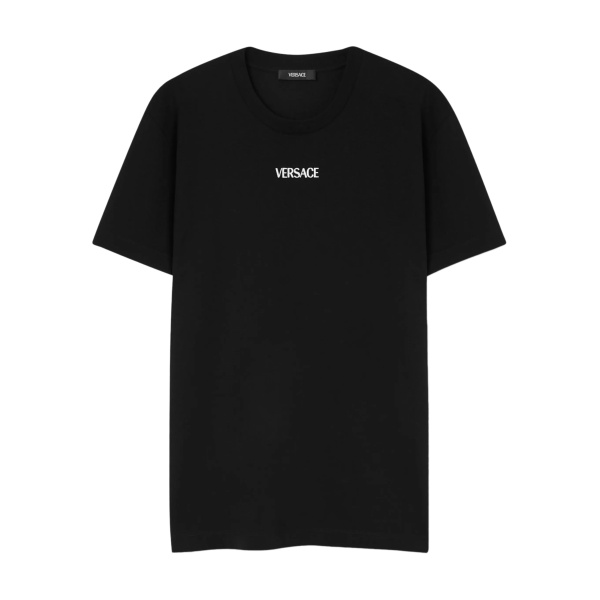 embroidered-logo T-shirt