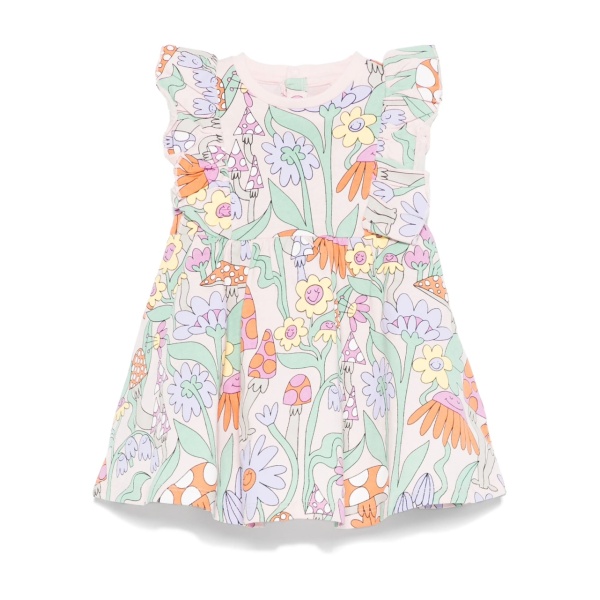 floral-print dress