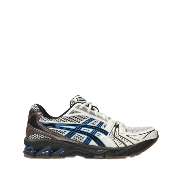 gel-detail lace-up sneakers