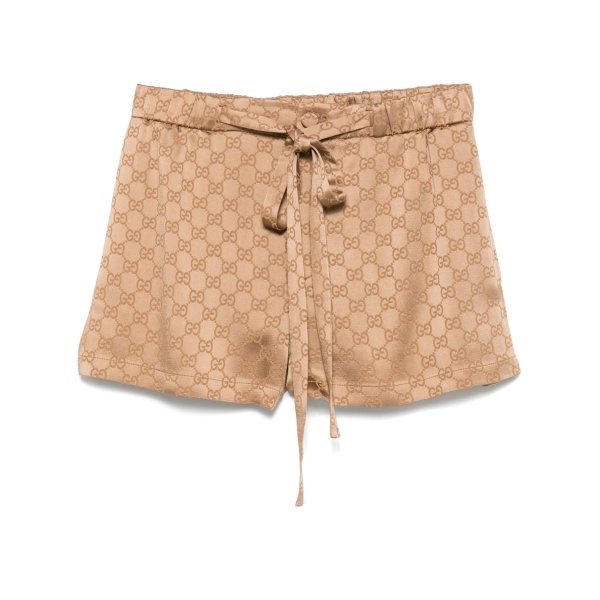 GG satin shorts
