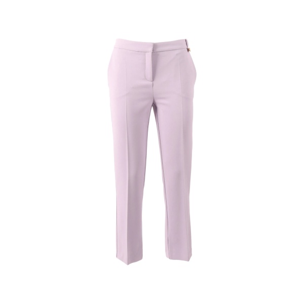 gold-tone detail trousers