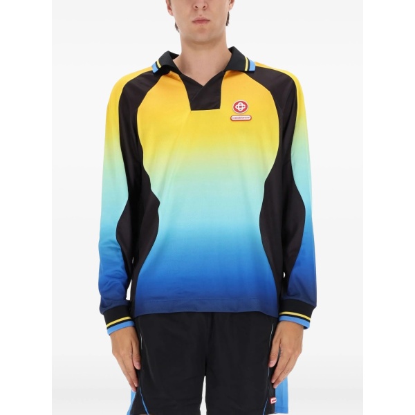 gradient long-sleeve T-shirt