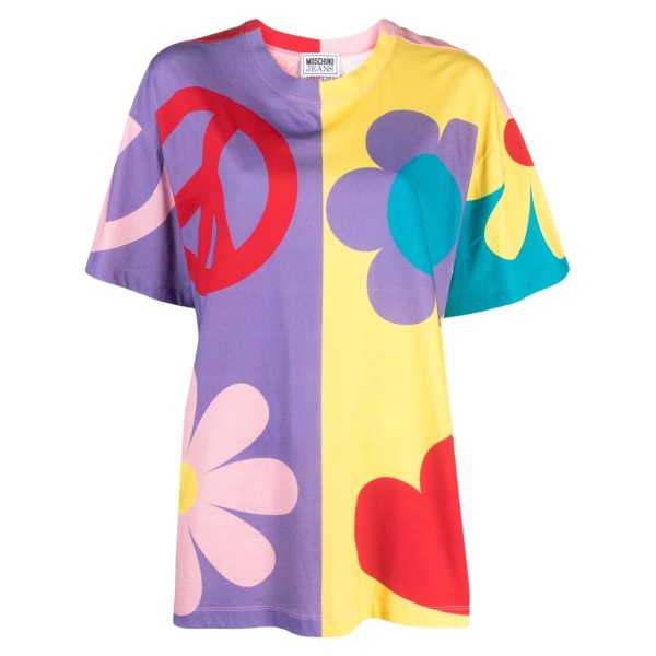 graphic-print cotton T-shirt