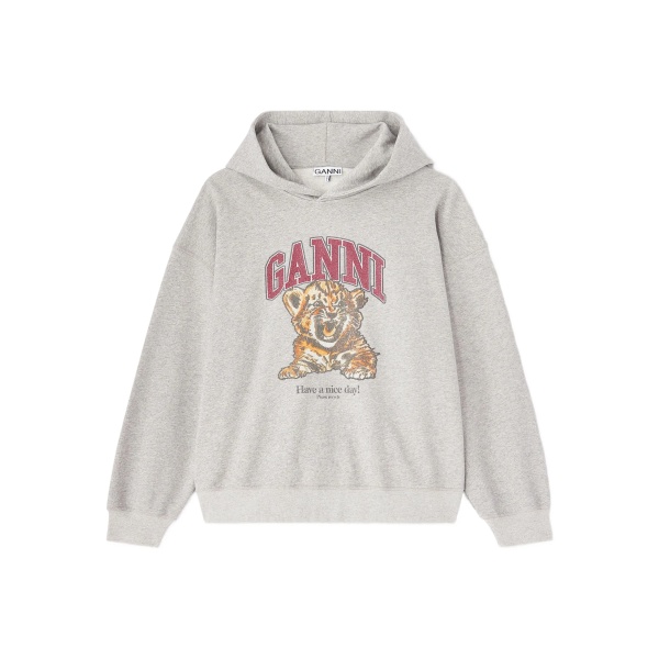 graphic-print hoodie