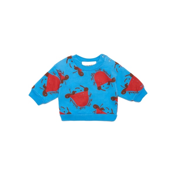 graphic-print sweater