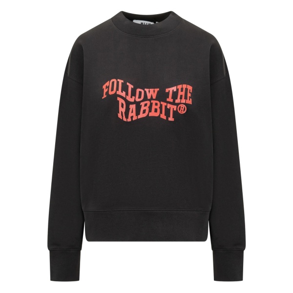 graphic-print sweatshirt