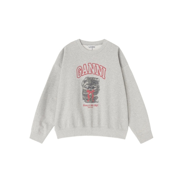graphic-print sweatshirt