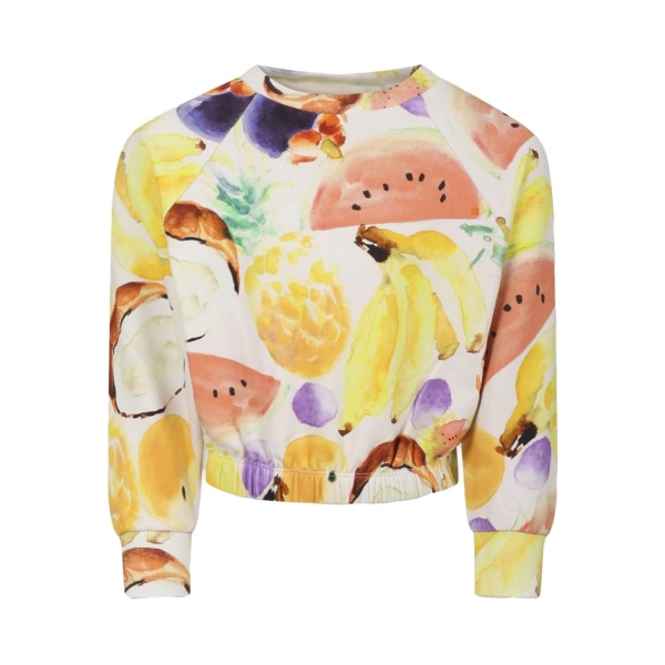 graphic-print sweatshirt