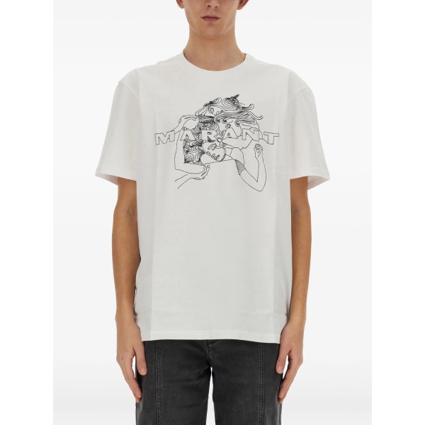 graphic-print T-shirt