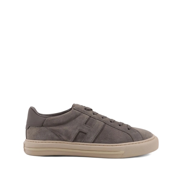 H691 suede lace-up sneakers