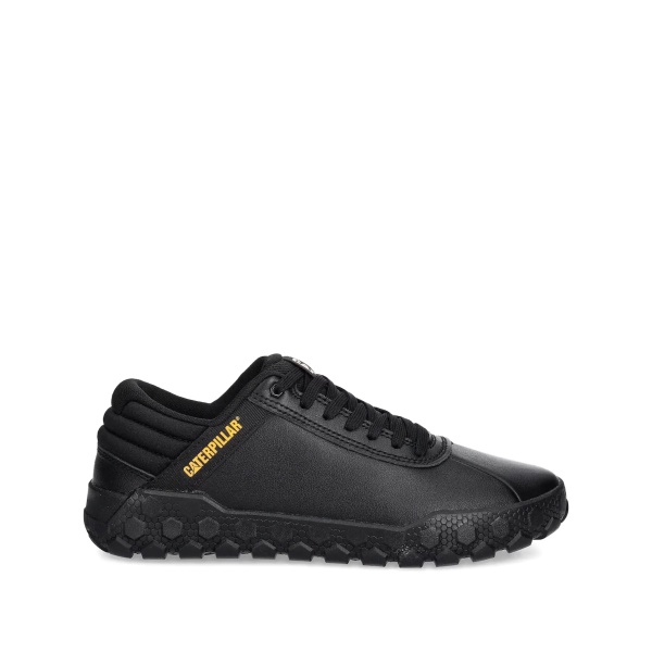 Hex padded-collar textured-sole sneakers