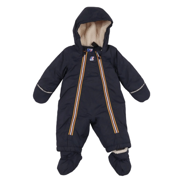 hooded padded snowsuit