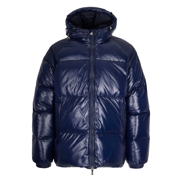 hooded puffer coat