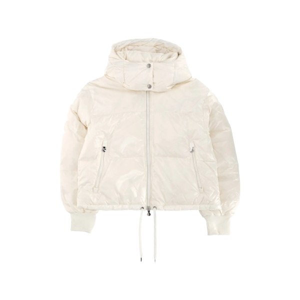 hooded puffer jacket
