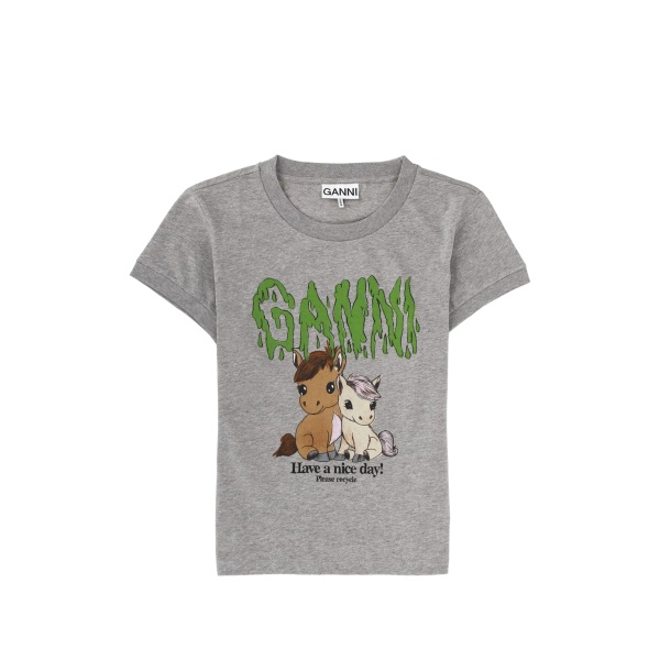 horse graphic T-shirt