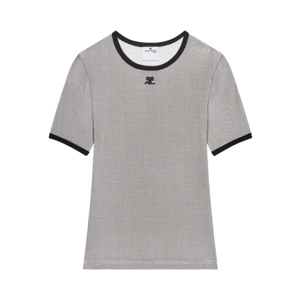 houndstooth T-shirt
