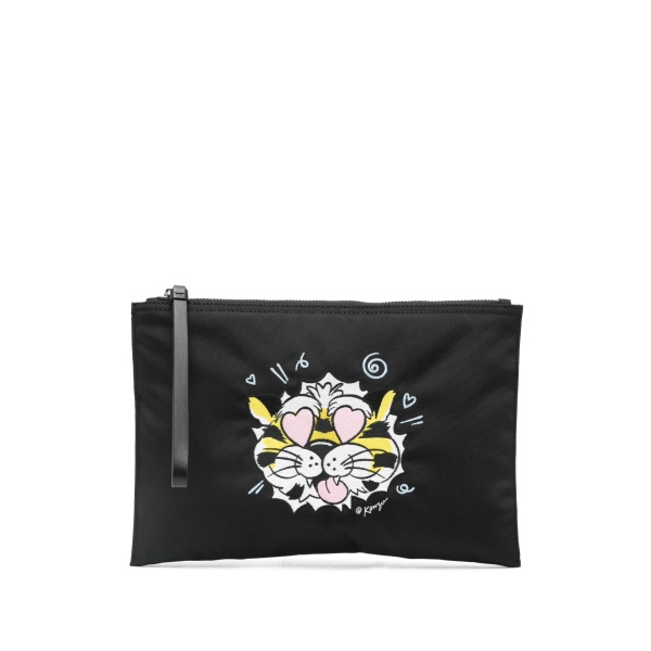 large Tiger clutch bag