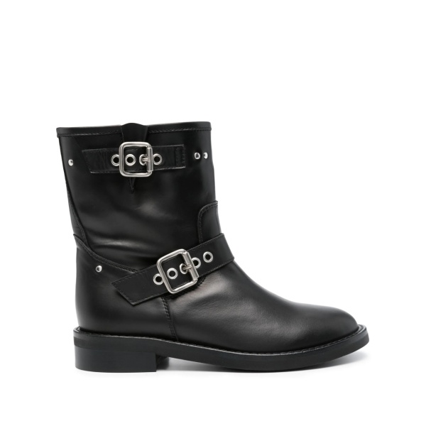 leather ankle boots