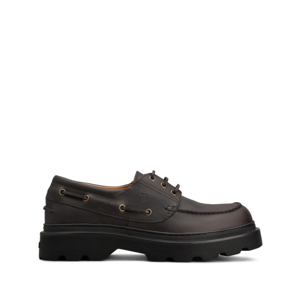 leather boat shoes