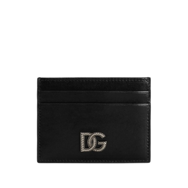 logo-appliqué card holder