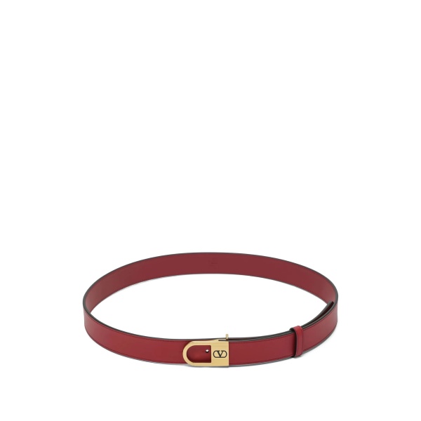 logo-buckle belt