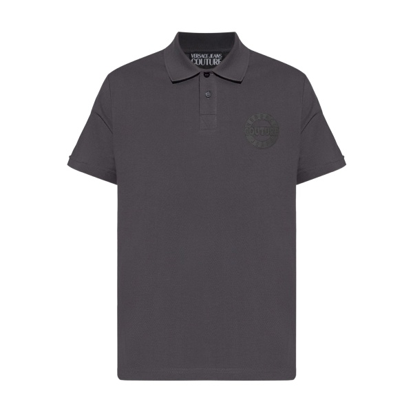 logo cotton polo shirt