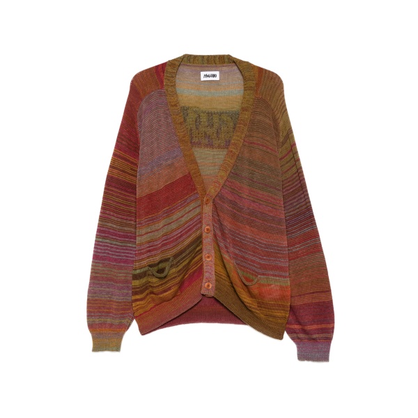 logo-detail cardigan