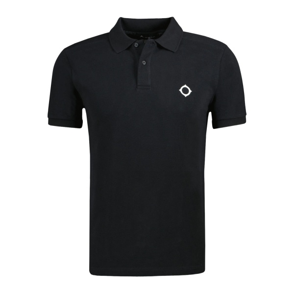 logo-detail polo shirt