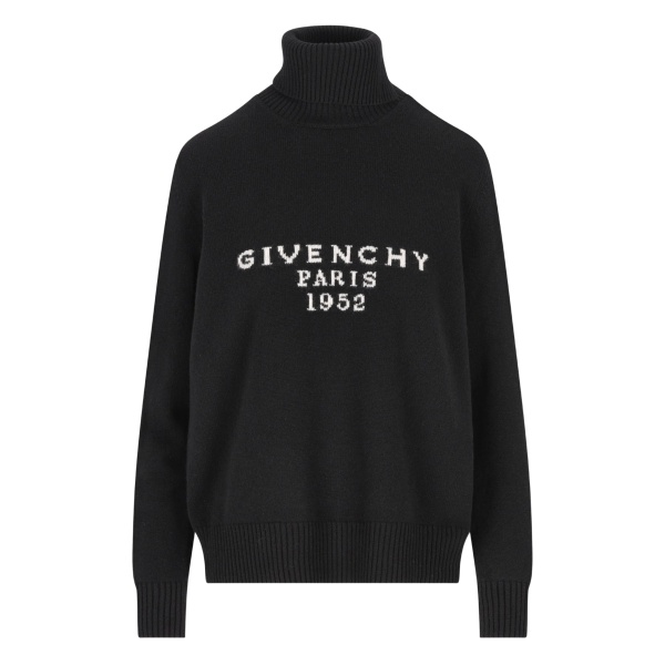 logo-detail turtleneck sweater