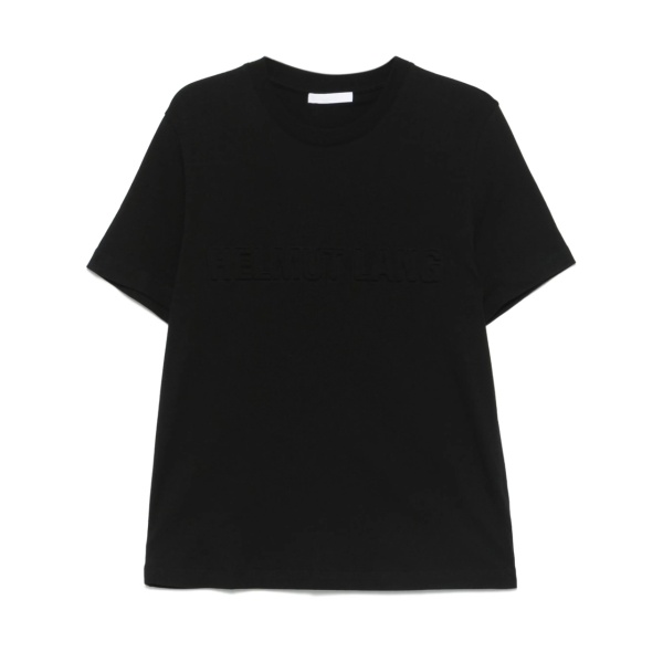 logo-embossed T-shirt