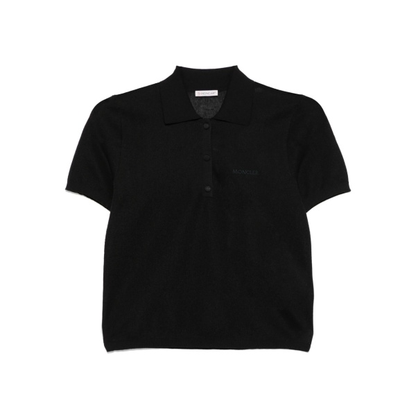 logo-embroidered polo shirt