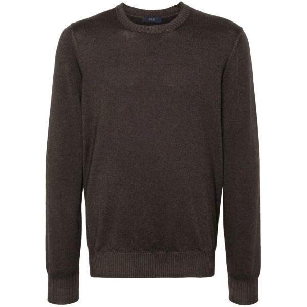 logo-embroidered sweater