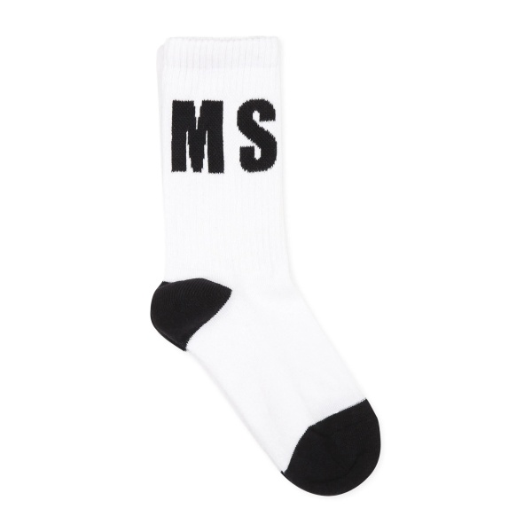 logo-jacquard socks
