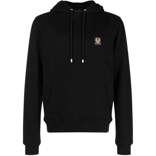 logo-patch drawstring hood