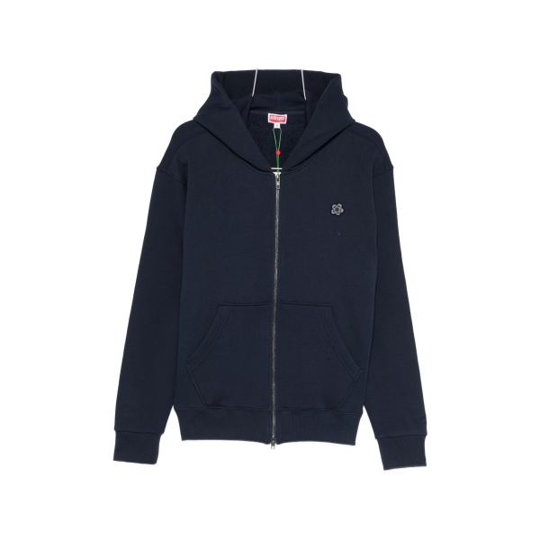 logo-patch hoodie